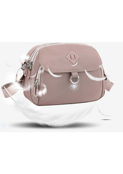 Büyük Gündelik Tek Omuz Çantası Çok Katmanlı Crossbody Çanta Telefon Cüzdan Taşıma Torbası (Yurt Dışından) modelleri