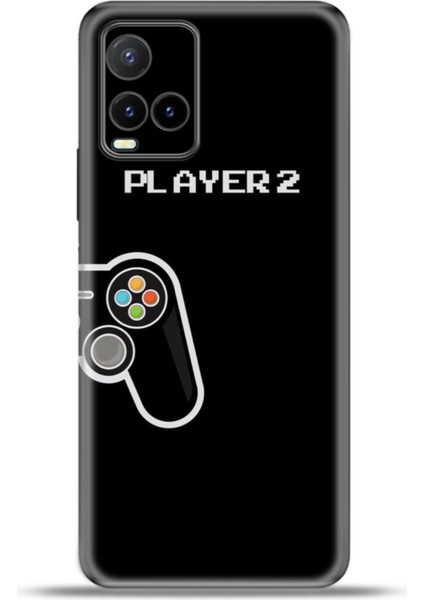 Vivo Y33S Kılıf Esnek Silikon Kamera Koruma 4K Desenli Özel Tasarım - Player2