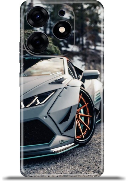 Tecno Spark 10 Pro Kılıf Esnek Silikon Kamera Koruma 4K Desenli Özel Tasarım - Lambcar