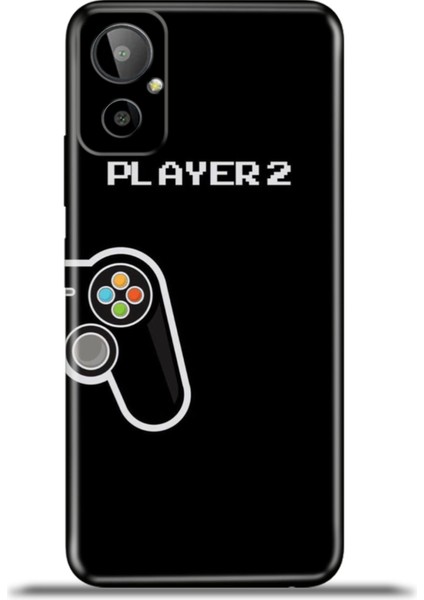 General Mobile Gm 23 Se Kılıf Esnek Silikon Kamera Koruma 4K Desenli Özel Tasarım - Player2