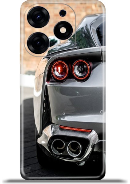 Tecno Spark 10 Pro Kılıf Esnek Silikon Kamera Koruma 4K Desenli Özel Tasarım - Fercar