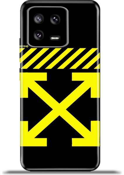 Xiaomi Mi 13 Kılıf Esnek Silikon Kamera Koruma 4K Desenli Özel Tasarım - Offlight