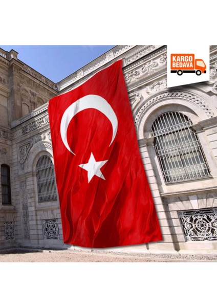 Türk Bayrağı 1000 x 1500 cm Paraşüt Kumaş