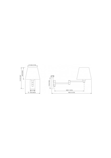 Quick Marine Lighting Aplik. Model Domınıque 15-30  B15D 12/24V Dc Kromaj