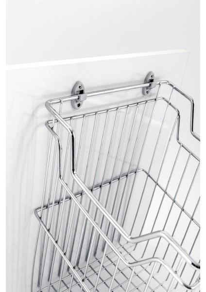 Çağdaş Askılı Uzun Çamaşır Sepeti 28 cm Auç02