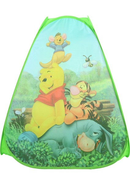 Çocuk Çadırı Yeşil Pooh Cibinlik Örgü Oyun Evi (Yurt Dışından)