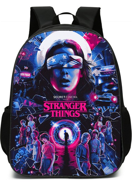 Stranger Things Stranger Things Ilkokul Çocukları Okul Çantası (Yurt Dışından)