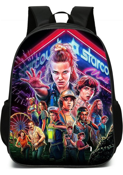 Stranger Things Stranger Things Ilkokul Çocukları Okul Çantası (Yurt Dışından)