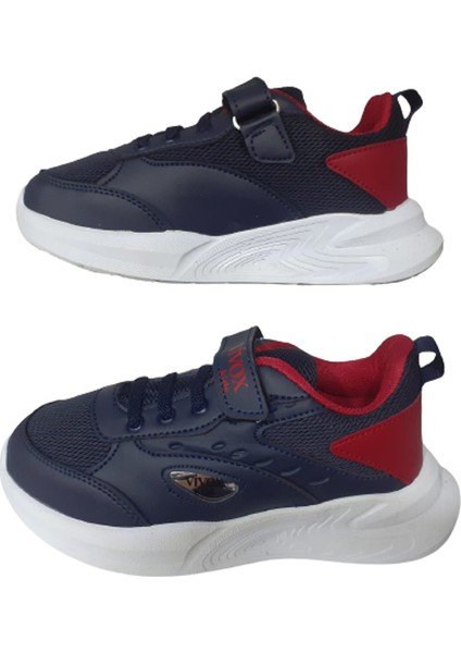 Erkek Çocuk Lacivert Ultra Hafif Ortopedik Taban Spor Ayakkabı indirimleri