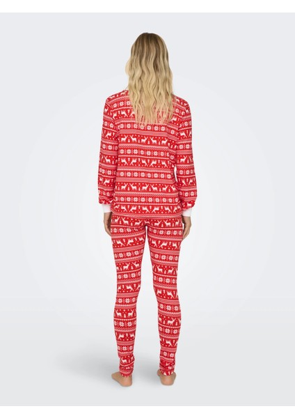 Kırmızı Kadın Pijama Takımı 15309334