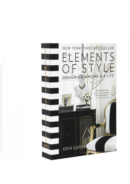 Le Atölye Elements Of Style Açılır Dekoratif Kitap Kutusu