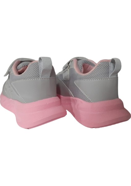 Kız Çocuk Gri-Pembe Ultra Hafif Taban Spor Ayakkabı fiyatları