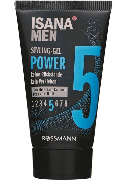 Men Jöle Şekillendirici Jöle Power 5 Seyahat Boy 30 ml