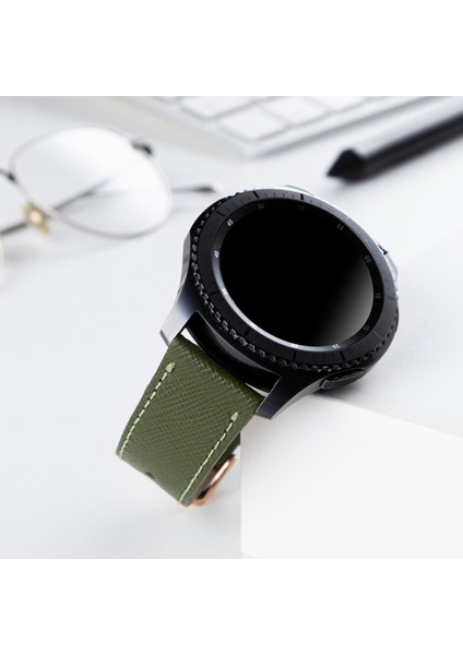 Samsung Galaxy Watch 4 - 5 - 6 Watch 6 Classic 40MM 43MM 44MM 47MM Watch 5 / Watch 5 Pro 40 44 45 Watch 4 40 42 44 46MM 20MM Deri Kordon fiyatları