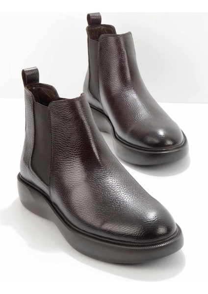 Kahve Floter Leather Erkek Bot & Bootie E02401020640