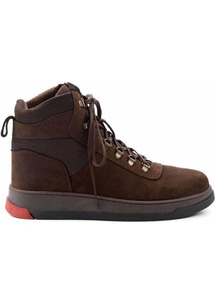 Kahve Nubuk Leather Erkek Bot & Bootie E02811580901