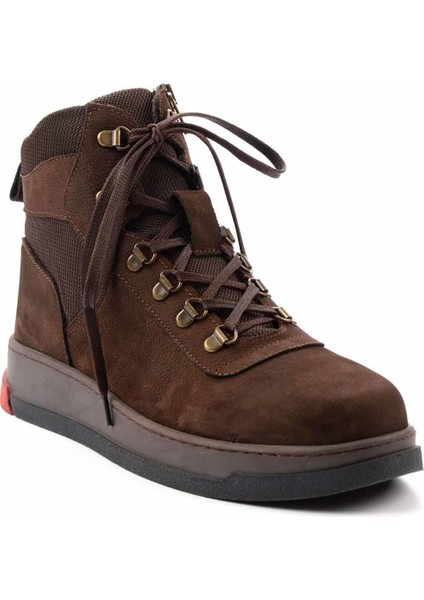 Kahve Nubuk Leather Erkek Bot & Bootie E02811580901