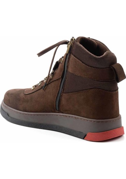 Kahve Nubuk Leather Erkek Bot & Bootie E02811580901