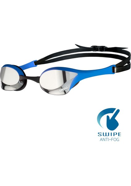 Cobra Ultra Swipe Gümüş/mavi Aynalı Yüzücü Gözlüğü, Antrenman Gözlük fiyatları