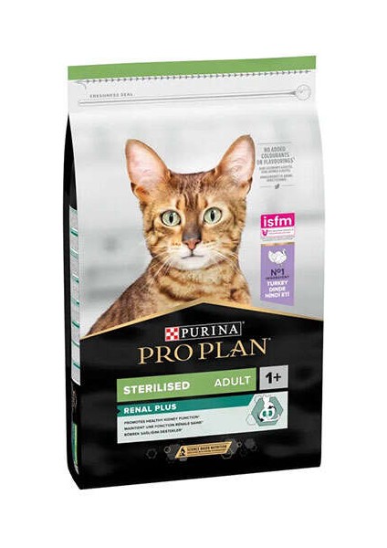 Pro Plan Kısırlaştırılmış Hindi Etli Kedi Maması 10KG