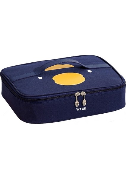 Yalıtımlı Öğle Yemeği Çantası Düz ​​stil 28X22.5X7CM (Yurt Dışından)