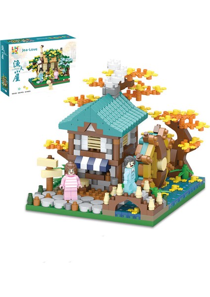 Jea·love Xiaoqiaorenjia 12 Yaş ve Üzeri Için Yaratıcı Doğa Temalı Oyuncak Yapım Seti (625PCS) (Yurt Dışından)