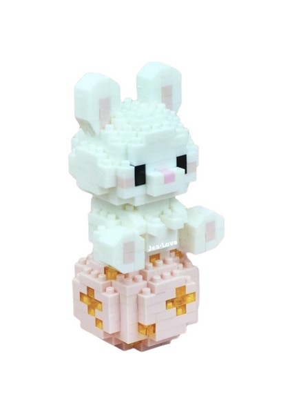 Jea·love Zodiac Tavşan-Aydınlatma Yapı Taşları (325PCS) (Yurt Dışından)
