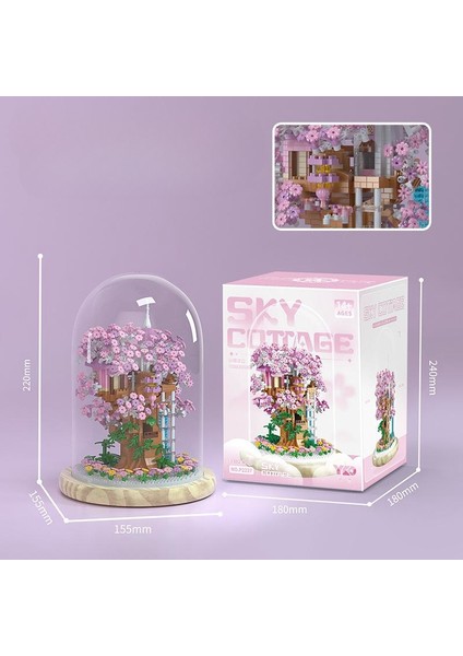 Sakura Ağaç Evi Mikro Parçacık Yapı Taşları (Yurt Dışından) fiyatları