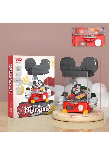 Jea·love Tavşan ve Tilki Mikro Parçacıklı Montajlı Bebek Yakalama Makinesi Süsleri (1540PCS) (Yurt Dışından) fiyatları