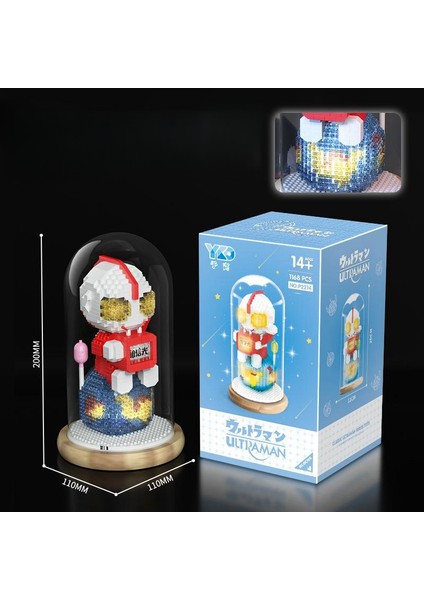 Jea·love Ultraman Mikro Parçacık Düzeneği Yapı Taşları (1168PCS) (Yurt Dışından) fiyatları