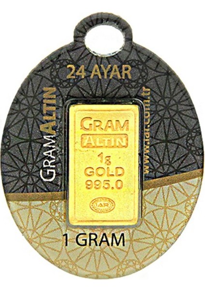 1 Gram Külçe Gram 24 Ayar Altın