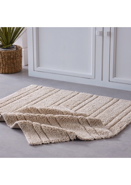 Doquhome Pera Banyo Paspası Vizon 60X100CM