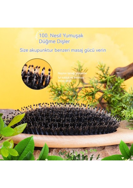 Yeni Hava Yastığı Ark Masajı Pürüzsüz Saç Tarağı (Yurt Dışından) fırsatları