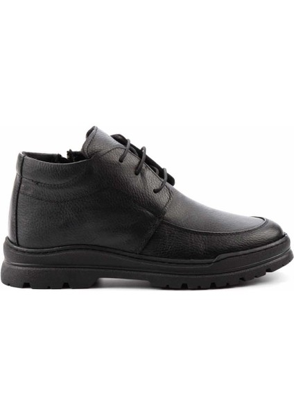 Siyah Leather Erkek Bot & Bootie E02951061003