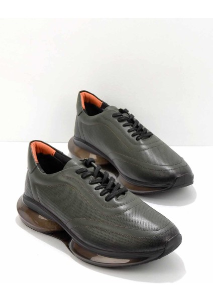 Haki Leather Erkek Sneaker E01902494703