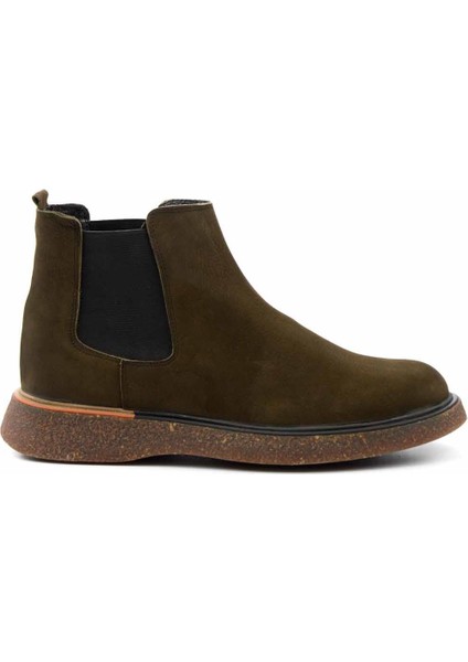 Yeşil Nubuk Leather Erkek Bot & Bootie E02556400001 fiyatları