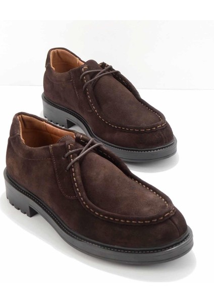 Kahve Süet Leather Erkek Casual Ayakkabı E01902900202