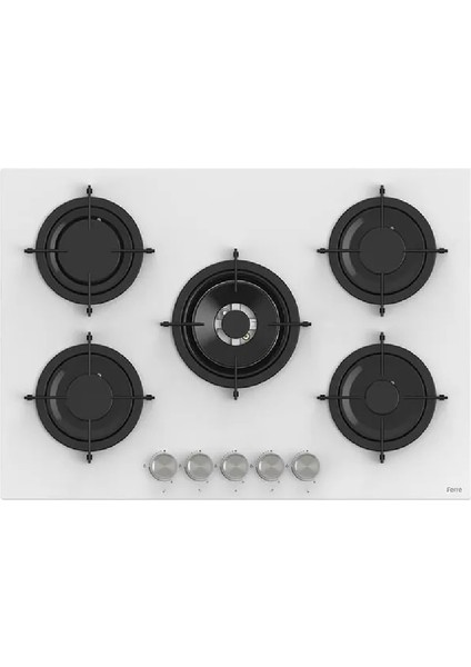 Flowart Rs Serisi Beyaz Ankastre Set ( D078 - RS036 - QMS63CB )