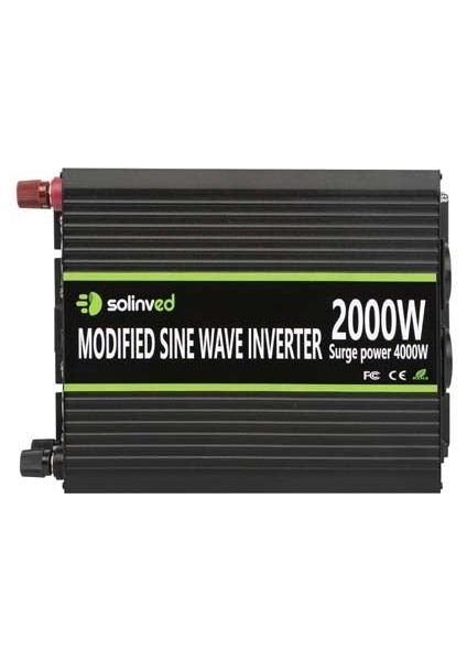 Teknovasyon Arge Solinved Slvm Serisi 2500W Modifiye Sin Inverter 12V