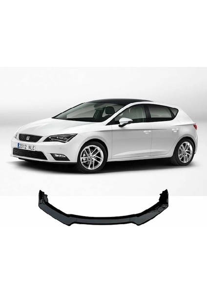 Seat Leon Mk3-3.5 Ön Karlık Body Kit 3 Parça Lip Piano Black Siyah fiyatları
