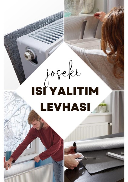 7 Adet Kalorifer Radyatör Arkalığı Petek Arkası Isı Tasarruf Yalıtım Izolasyon Yansıtıcı Levhası