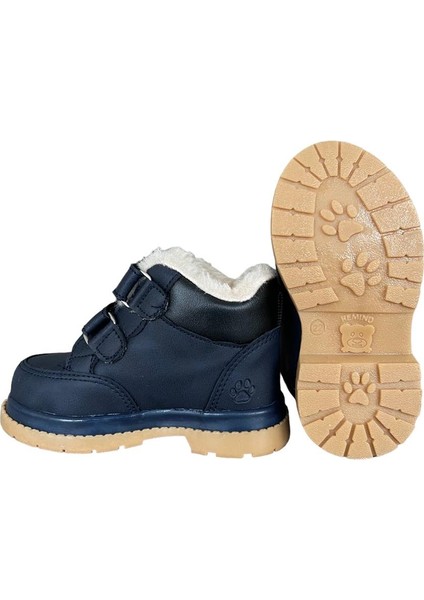 Kışlık İçi Kürklü Bebe Bot (22-25) LACİVERT modelleri