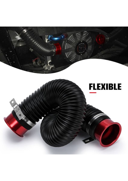 Hava Filtresi Borusu Siyah-Kırmızı / Dahı84 fırsatları