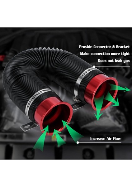 Hava Filtresi Borusu Siyah-Kırmızı / Dahı84 indirimleri