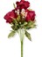 Yapay Kırmızı Ayçiçek Detaylı Gül Demeti 45 cm 9 Dal 2