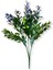 Yapay Pembe Ruscus Bitkisi 40 cm 5 Dal 2