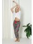 Luxury Soft Welsoft Polar Desenli Kurdeleli Kışlık Pijama Altı Pantolon 1