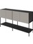 Cage 140 cm Beyaz Çalışma Ofis Masa Takım (Beyaz/siyah) 3