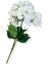Yapay Beyaz Ortanca Demeti 35 cm 5 Dal 2