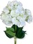 Yapay Beyaz Ortanca Demeti 35 cm 5 Dal 4